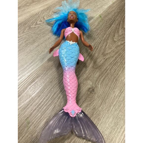 Barbie Dreamtopia Mermaid Doll 12" Blue Hair Pink & Blue‎ Tail Toy - Picture 5 of 10